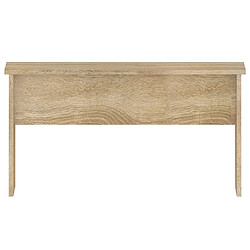 Avis vidaXL Table basse chêne sonoma 80x50,5x41,5 cm bois d'ingénierie