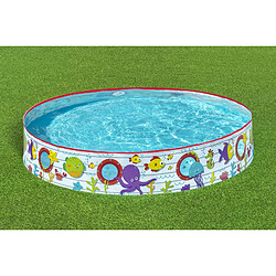 Piscine pour Enfants Bestway Fond Marin 152x25 cm pas cher