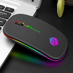 Yonis Souris RGB Sans Fil Bluetooth Haute Précision