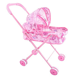 Baby Dolls Poussette Poussette Pliante Enfants Pretend Jeux De Rôle Jouets Rose