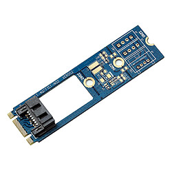 M.2 NGFF ( SATA) B & M Key To SATA III 7 Pin SSD Converter Board Card pas cher