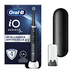 Brosse a dents électrique ORAL-B iO5 connectée - 80363971 - noir - sans fil