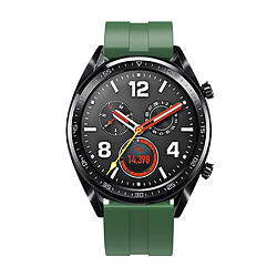 Avis Bracelet en silicone 22mm vert armé pour votre Huawei Watch GT