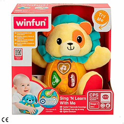 Jouet Peluche Winfun animaux ES 16 x 17,5 x 9,5 cm (6 Unités) pas cher