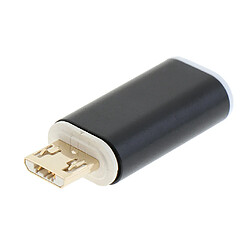 Adaptateur de type C USB à connecteur de convertisseur USB micro pour Android Silver