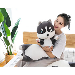 Universal 1 x 70 cm Kawaii long coussin Husky peluche mignon peluche animal doux chien coussin enfant bébé fille cadeau | Peluche animal en peluche pas cher