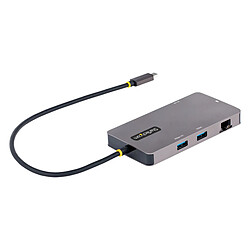 StarTech.com 120B-USBC-MULTIPORT station d'accueil Avec fil USB 3.2 Gen 1 (3.1 Gen 1) Type-C Gris