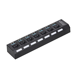 Justgreenbox 7-Port USB 3.0 HUB Splitter 7 Ports Expander avec Switch pour PC - 32778276108