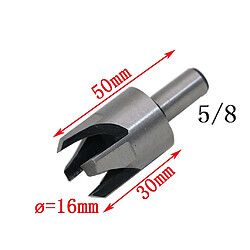 Avis 4 pièces en acier au carbone coupe-bois type griffe foret kit outils de coupe de puissance