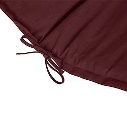 Hesperide Coussin de transat Korai - 190 x 60 cm - Bordeaux