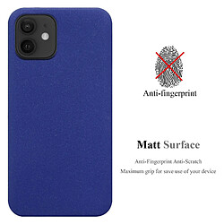 Cadorabo Coque iPhone 12 PRO MAX Etui en Bleu pas cher