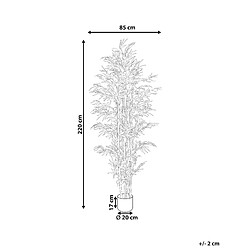 Avis Beliani Plante artificielle BAMBOO Vert