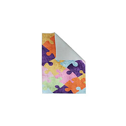 Avis Mani Textile Tapis Coloré PUZZLE