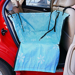 Avis Justgreenbox Housse de siège de voiture pour animaux de compagnie transportant pour chiens chats couverture de tapis arrière hamac, Rouge, 60x35x53cM