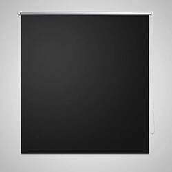 vidaXL Store enrouleur occultant 100 x 230 cm noir 