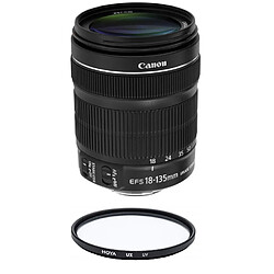 CANON EF-S 18-135mm F3.5-5.6 IS STM (White Box) + HOYA UX UV 67mm Filter 