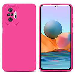 Cadorabo Coque Xiaomi RedMi NOTE 10 PRO Etui en Rose