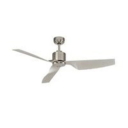 Boutica-Design Ventilateur de plafond Climate II 127cm Chromé - BOUTICA DESIGN -