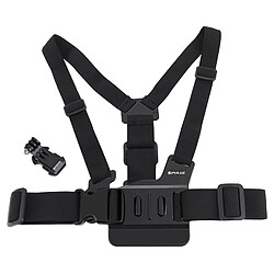 Wewoo Pour GoPro HERO6 / 5/5 Session / 4 Session / 4/3 + / 3/2/3, Xiaomi et autres caméras d'action sangle de poitrine de ceinture de montage de corps réglable avec J crochet vis longue