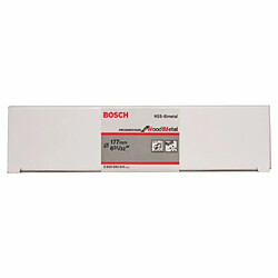 Bosch 2608584841 Scie-trépan HSS bimétal avec adaptateur à filetage standard 177 mm, 1 pièce