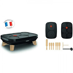 Crepiere Electrique TEFAL PY900D12 Gourmet Deux plaques amovibles antiadhésives Température reglable Multi usage crepes, galettes, pancak