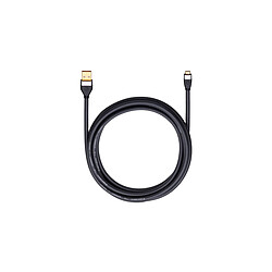 Oehlbach i-Connect UM-B/U Noir - Câble USB-A vers Micro-USB de 1 m