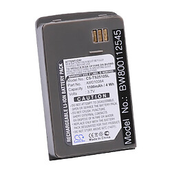 vhbw Li-Ion batterie 1100mAh (3.7V) pour téléphone portable satellite Thuraya SO-2510, SO-2520, SO-3319 comme AM010084.