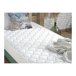 Idliterie Ensemble Matelas accueil Latex 3 zones INITIAL - Bi Confort Mousse & Latex + Sommier - Made in France pas cher