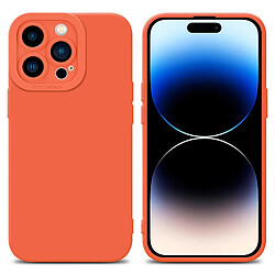 Cadorabo Coque iPhone 14 PRO MAX Etui en Orange