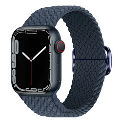 Avizar Bracelet pour Apple Watch 41mm / 40mm / 38 mm Nylon Tressé Respirant bleu roi