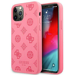 Guess Maroquinerie guess guhcp12llspefu iphone 12 pro max 6,7" fuksja/fushia hard coque peony collection