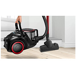 Aspirateur sans sac 700w 72db noir - BGS41POW1 - BOSCH pas cher