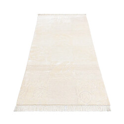 Avis Vidal Tapis de couloir en laine 203x81 beige Darya