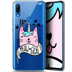 Caseink Coque arrière Huawei P Smart Z (6.6 ) Gel HD [ Nouvelle Collection - Souple - Antichoc - Imprimé en France] I Am MEOUgical