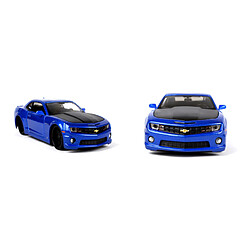 Universal 1: 24 Modifié Chevrolet SS 396 Modèle de précision de moulage sous pression hautement détaillé Modèle de voiture Collection Cadeaux | Voiture jouet de moulage sous pression (bleu)