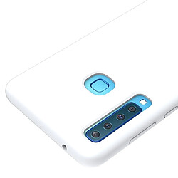 Wewoo Coque Étui de protection en silicone liquide couleur unie anti-gouttes pour Samsung Galaxy A9 (2018) / A9s (Blanc)