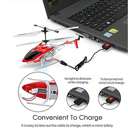 Avis Universal S39 RC Helicopter Anti Shock 3 CH Remote Control Fly Toys(Rouge)