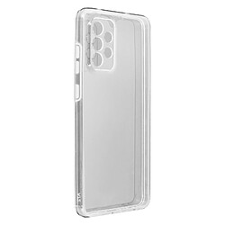 Avizar Coque Samsung Galaxy A72 Protection Arrière Rigide et Avant Souple transparent