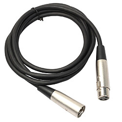 3Pin Jack XLR Câble Mâle M / F Mâle Audio Pour Microphone Mixer 10m