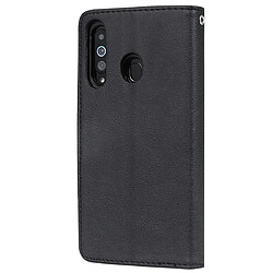 Avis Wewoo Housse Coque Pour Galaxy A60 Étui de protection à rabat horizontal de couleur unie avec support et fentes cartes et portefeuille et cadre photo et lanière noir