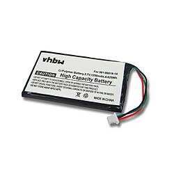 Vhbw Batterie LI-POLYMER 1250mAh pour GARMIN NÜVI, Nuvi 1690 remplaçant 361-00019-14