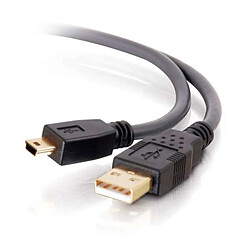 Cables To Go C2G Câble USB 2.0 A Ultima Vers Câble Mini-B de 3 m