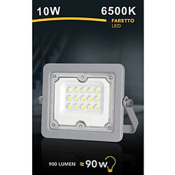 Tradex LED 10 W ULTRA SLIM GREY OUTDOOR IP65 COLD NATURAL WARM LIGHT FS10W-G