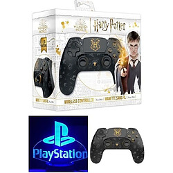 Freaks And Geeks Manette PS4 Bluetooth Harry Potter Noire Lumineuse 3.5 JACK + Casque Spirit of Gamer PRO-H3 PS4-PS5 PLAYSTATION