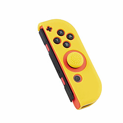 Blade Joy Controller Silicone Skin - Droite - Jaune + Poignées - Nintendo Switch pas cher