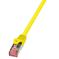 LogiLink Câble patch, Cat. 6, S/FTP, 1,0m, jaune ()