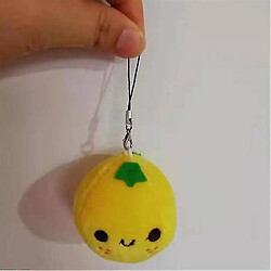 Avis Universal Mini un jouet en forme de fruit mignon et un pendentif petit (jaune vif)