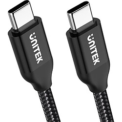 Avis Unitek USB-C - USB-C 2 m Noir (C14059BK)