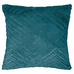 Coussin Déco 3D à Motifs Four Geo 45x45cm Bleu