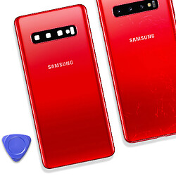 Acheter Samsung Vitre arrière pour Samsung Galaxy S10 Original Rouge